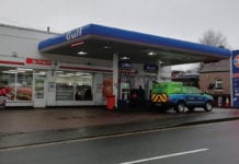 Spar and Gulf branded c-store forecourt Crieff Hydro