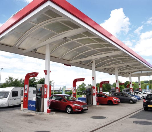 High demand for freeholds red petrol station
