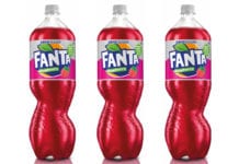 3 Bottles of Fanta rasberry