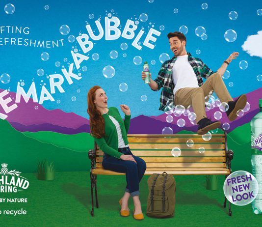 Success for water brand Highland-spring--REMARKABUBBLE-campaign
