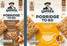 Quaker porridge to go