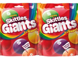 Not hanging for very long giant-skittles-bags
