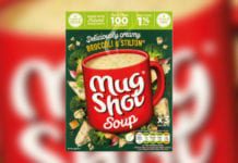 mug shot soup box