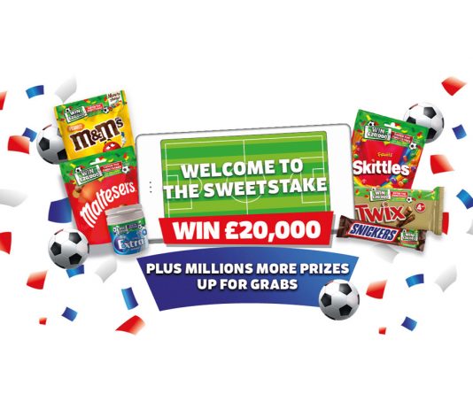 Confectionery prizes MARS Wrigley’s Sweetstake on-pack promotion
