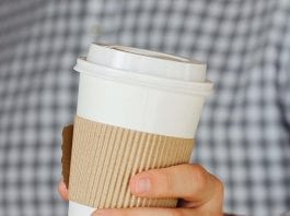 Cup charge postponed Dispoable coffee cup