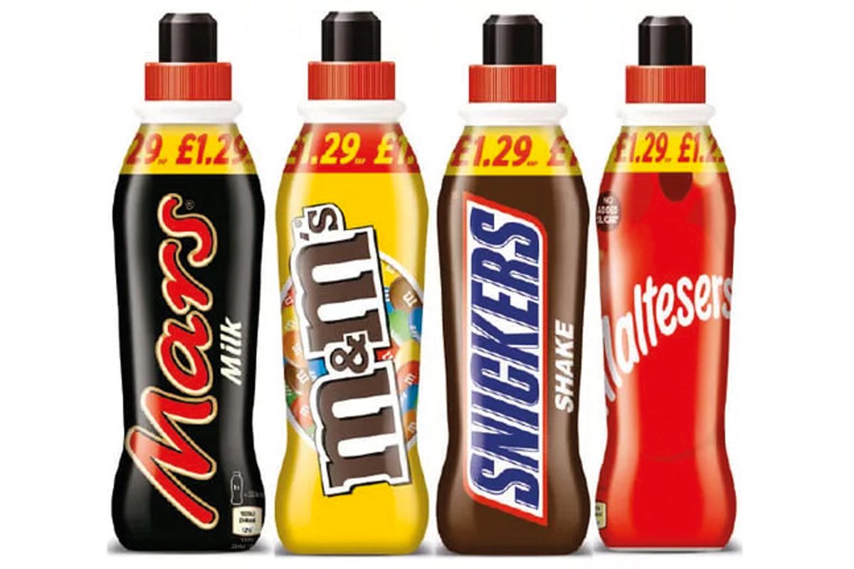 Mars milk range