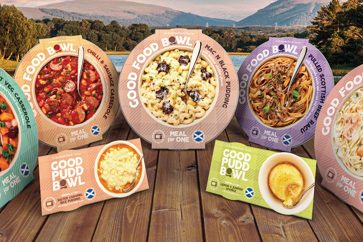 The Scottish Food Company frozen meal range