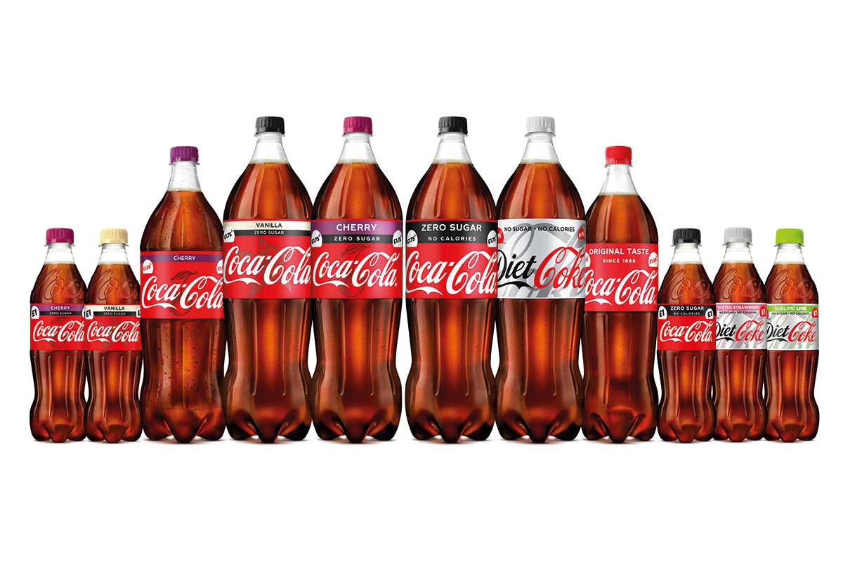 CCEP has reduced the price-mark on larger-format packs across its cola range.