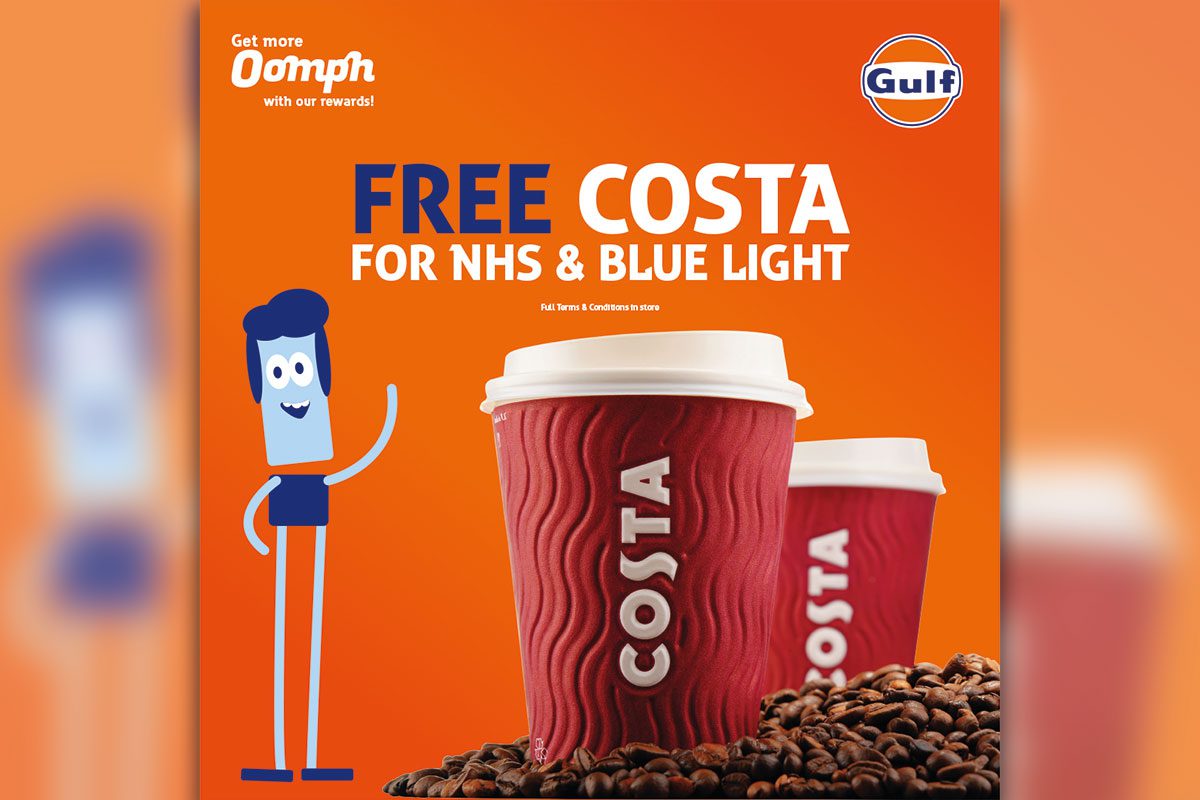 Free Costa for NHS and Blue Light staff
