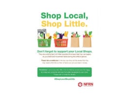 Lift for Shop Local campaign Shop Local, Shop Little campaign