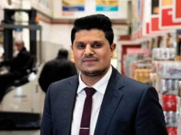 Wholesaler helping out in the community UWG boss Amaan Ramzan had kind words for Polmadie depot staff.