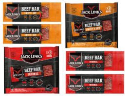 Meat brand in an NPD flurry Jack Link’s has extended its range, with NPD including four new Beef Bar SKUs.