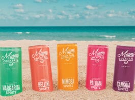 Miami brand lands in UK MiamiCocktail_Beach_shot-cocktail-cans