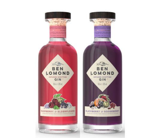 Park flavour for Scottish gin brand ben lomond gin