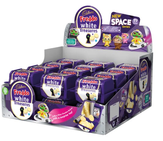 Where no frog has gone before cadbury white treasures