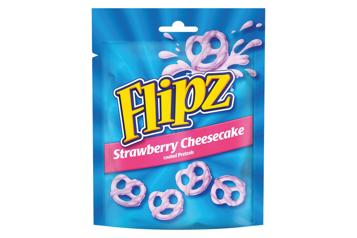 flipz pretzels strawberry cheesecake