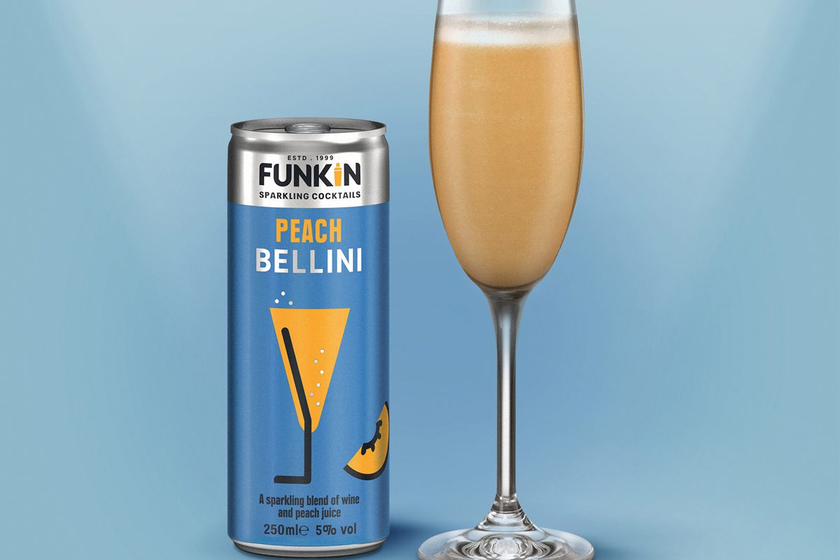 Funkin peach cocktail