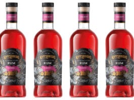 Some Swedish spice kopparberg-cherry-rum-bottle