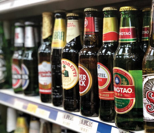 Reassessing booze prices Beer bottles
