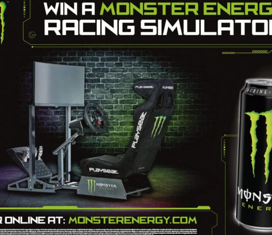 A racey promotion Monster racing simulator