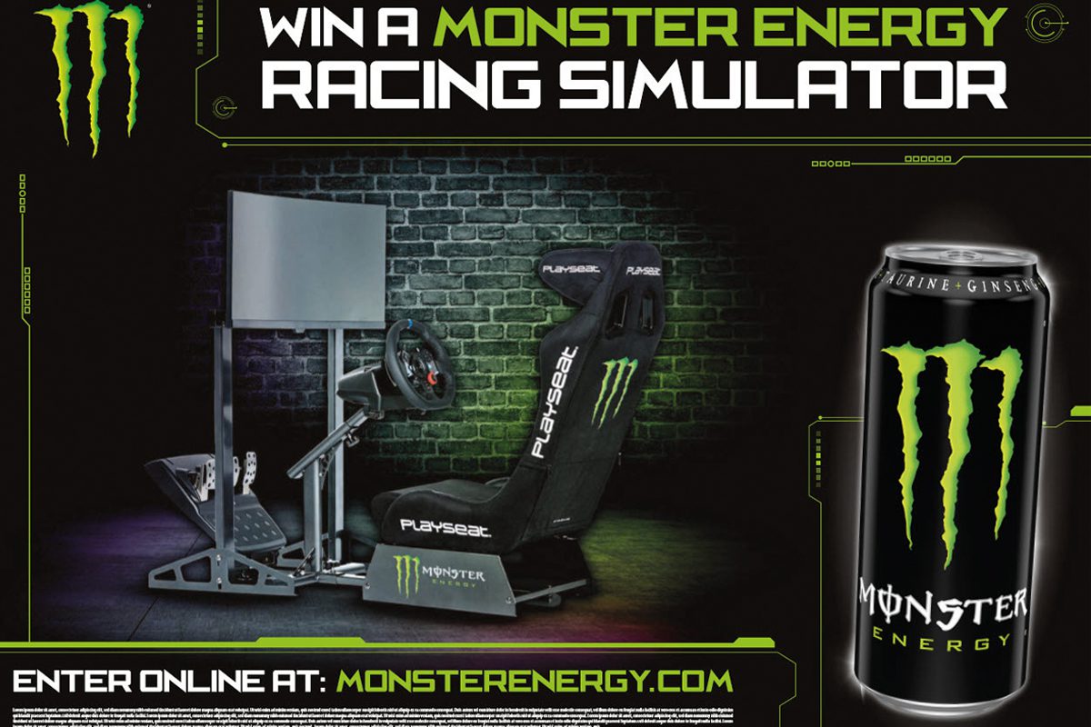 Monster racing simulator