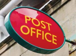 Simpler pick ups image shows a red post office sign