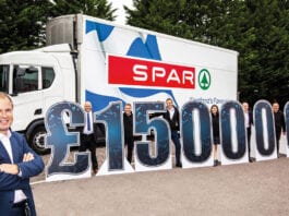 Six figures from Spar Colin Mclean Spar 150k