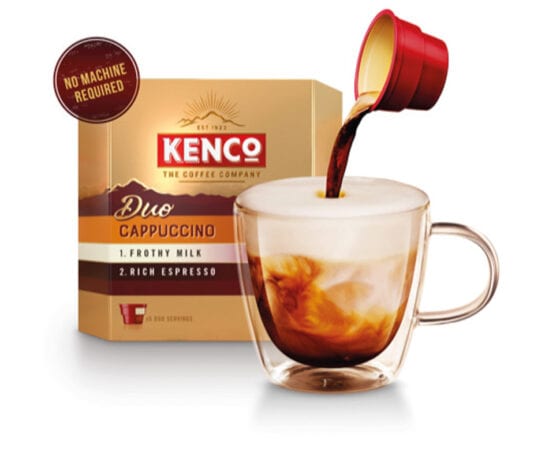 Premium offers big opportunity Kenco cappuccino