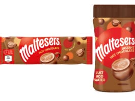 Packs looking sweet Maltesers hot chocolate