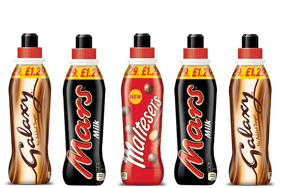 Mars flavoured milk