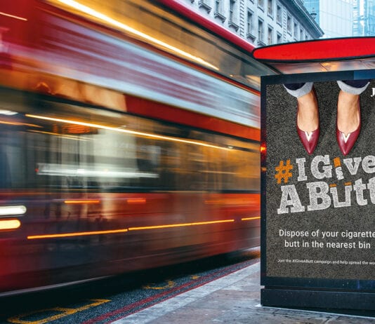 Stub out litter bugs JTI #IgiveAButt campaign
