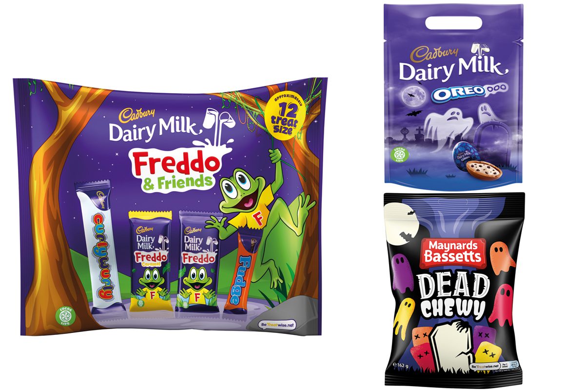 Mondelez Halloween packs