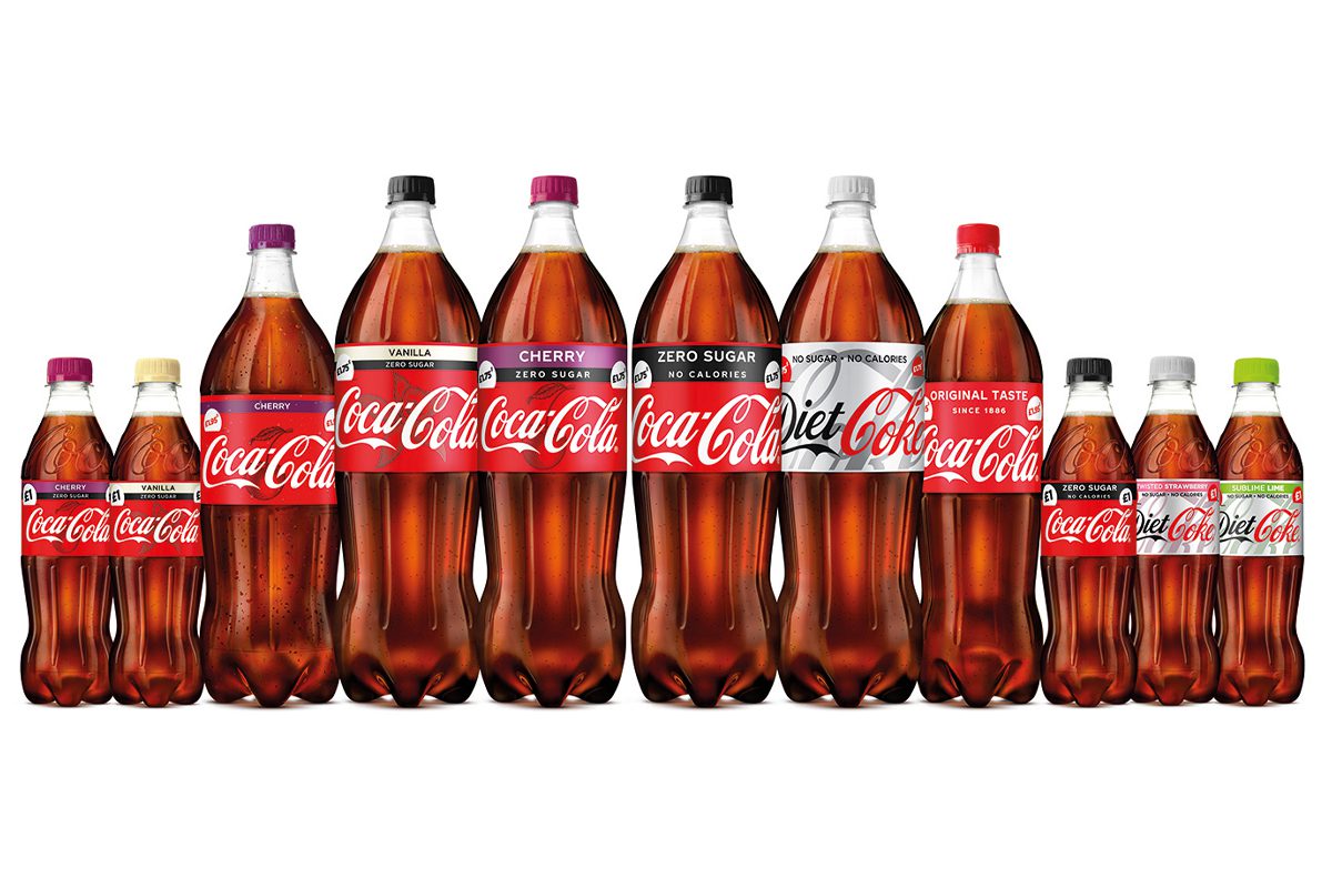 CCEP Coca Cola packs