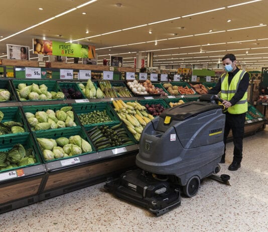Investing in greater hygiene Morrisons store