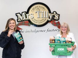 Fudge seals the deal Mrs Tilly’s has secured a UK-wide Asda listing for its new vegan fudge SKU.