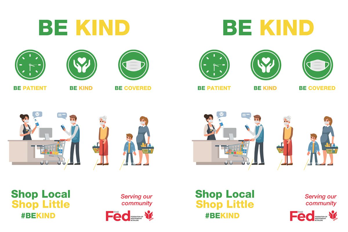 be kind poster nfrn