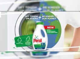 Cleaning up the pack Persil recyclable new pack