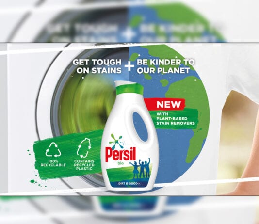 Cleaning up the pack Persil recyclable new pack