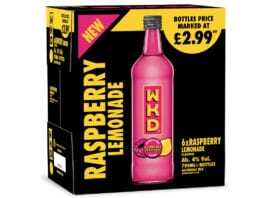 Exclusive to independents WKD carton