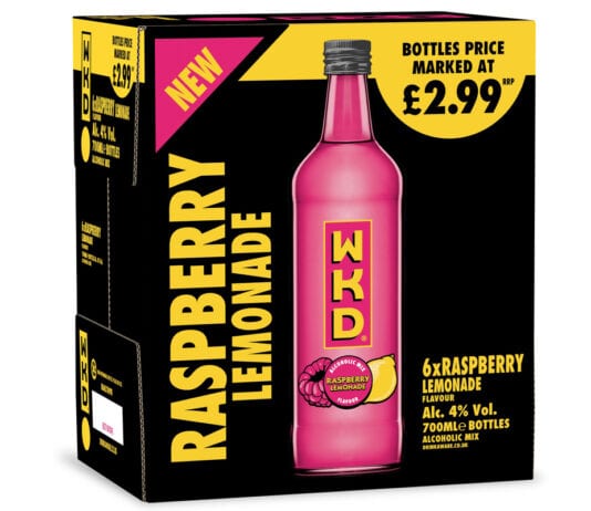 Exclusive to independents WKD carton