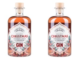 Gin with a curious trick Secret Garden gin bottles