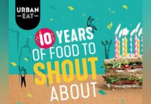 Urban Eat ten year anniversary poster