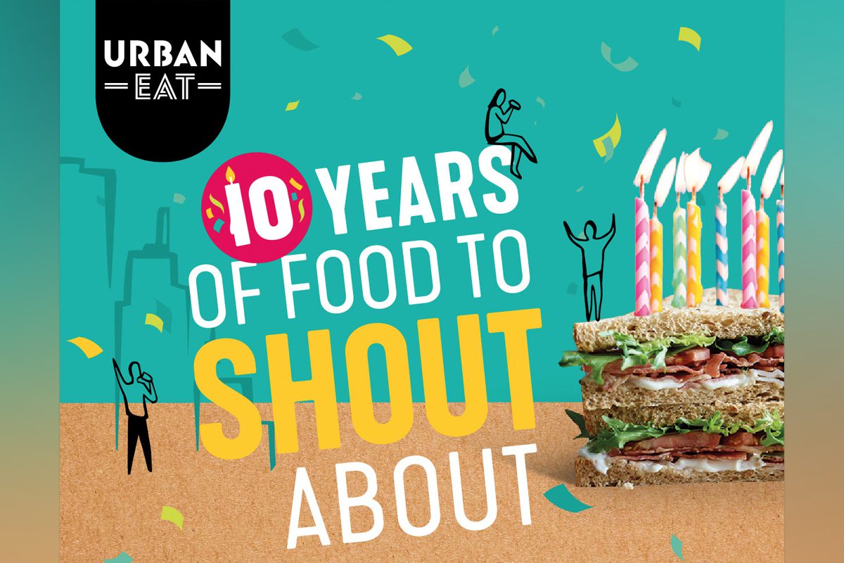 Urban Eat ten year anniversary poster