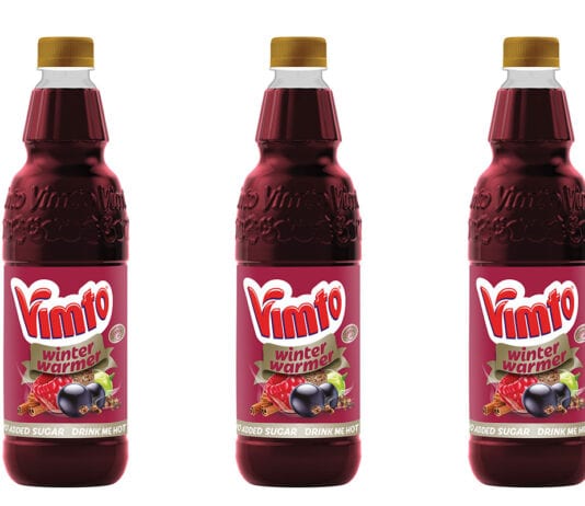 Warming up for winter Vimto Winter Warmer