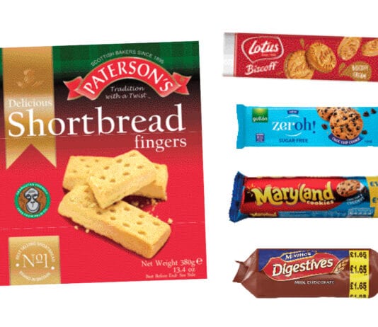 Home snacking is driving biscuit sales Biscuit assortment