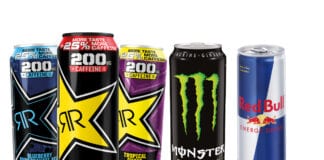 energy drinks