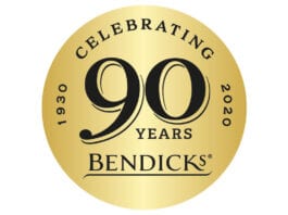 Reaching a major milestone Bendicks 90th anniversary logo
