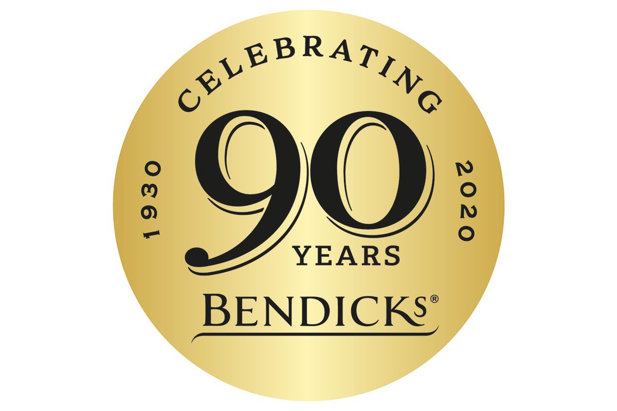 Bendicks 90th anniversary logo