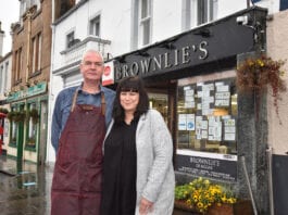 C-store heroes take prizes Bruce and Donna Morgan Brownlies Biggar