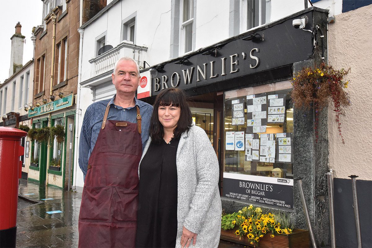 Bruce and Donna Morgan Brownlies Biggar